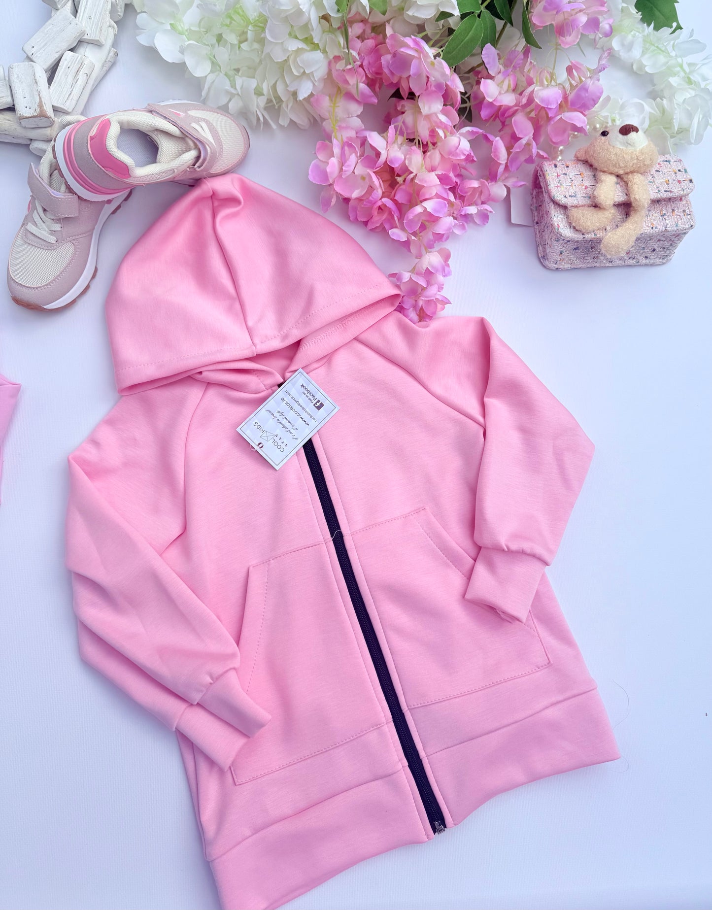 Pink Teddy hoodie