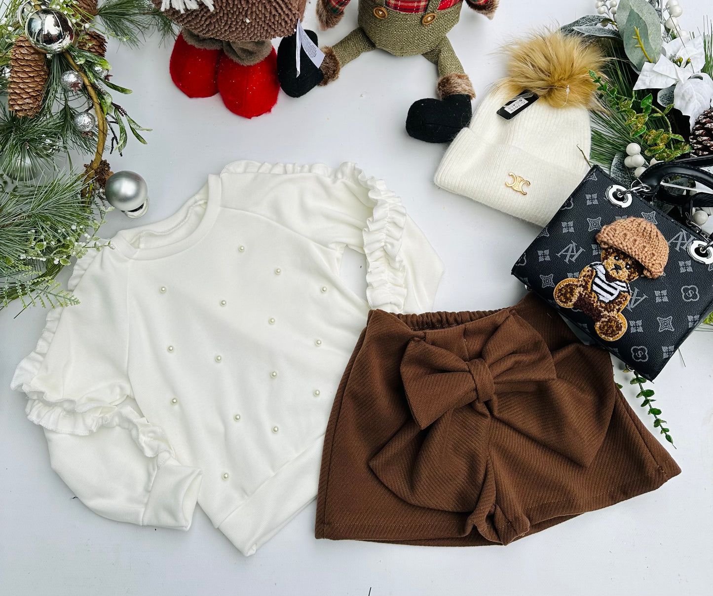 Brown shorts