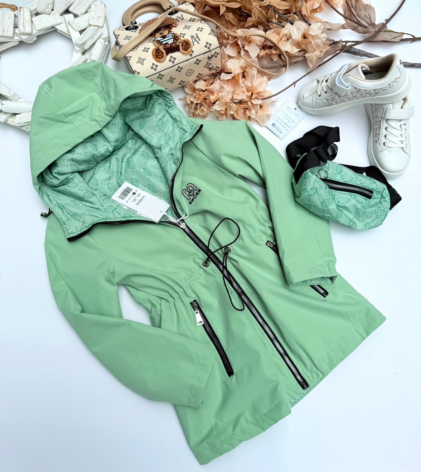 Reversible parka jacket