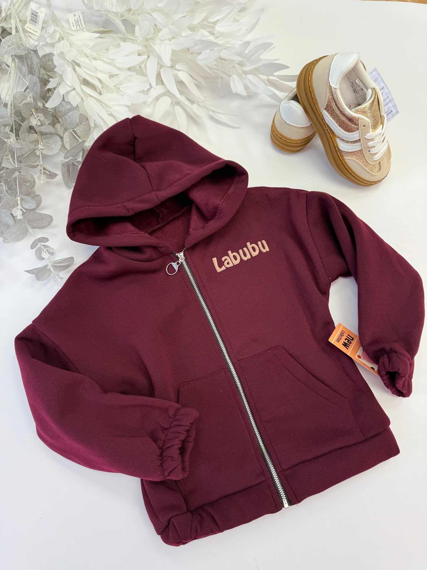 Plum warm hoodie