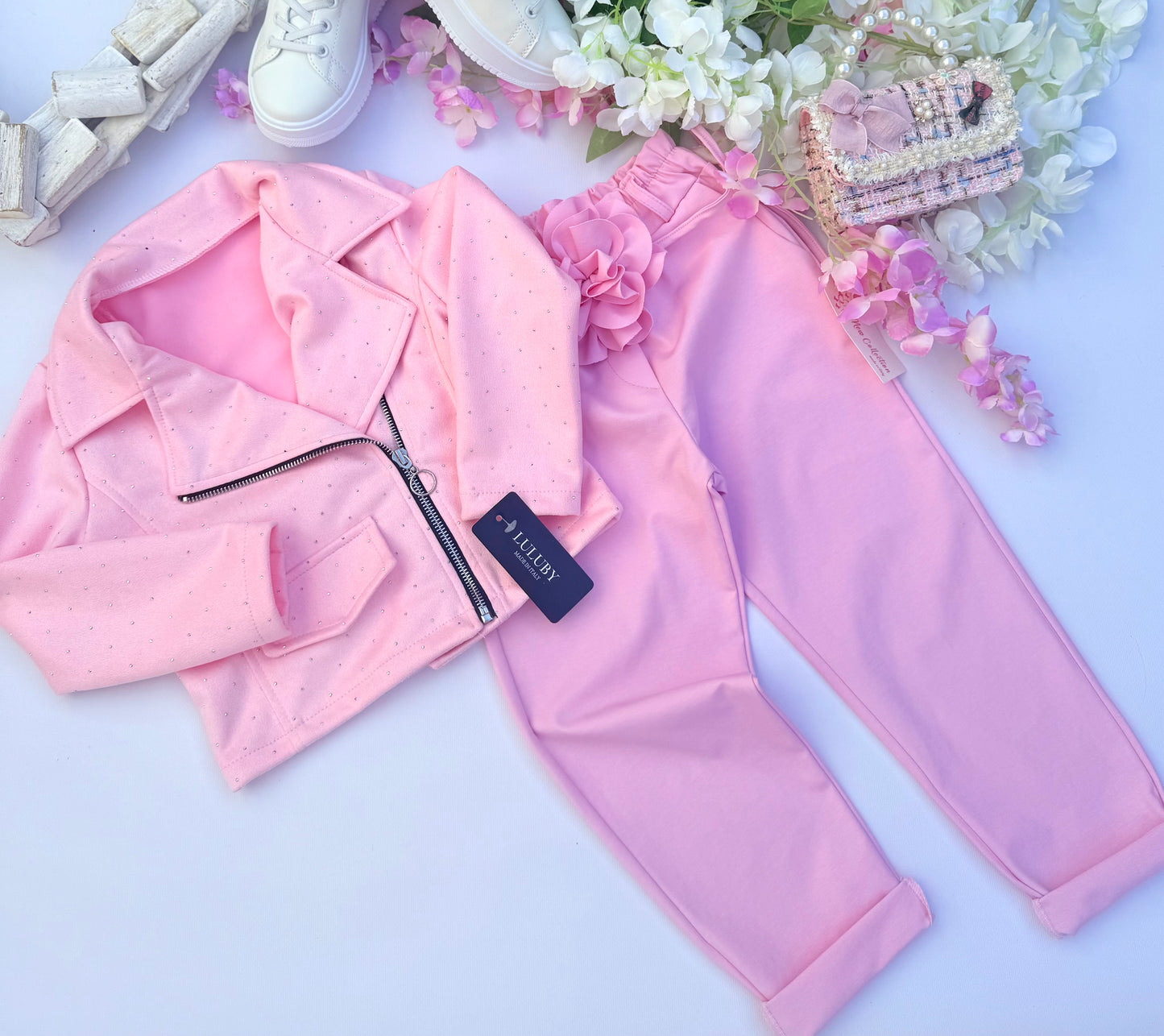 Pink sparkle jacket