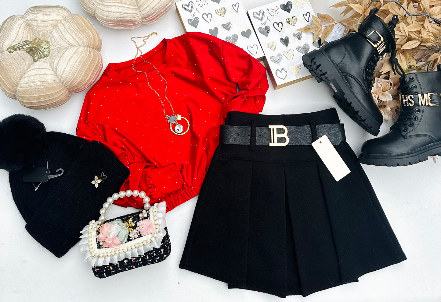 Black skirt
