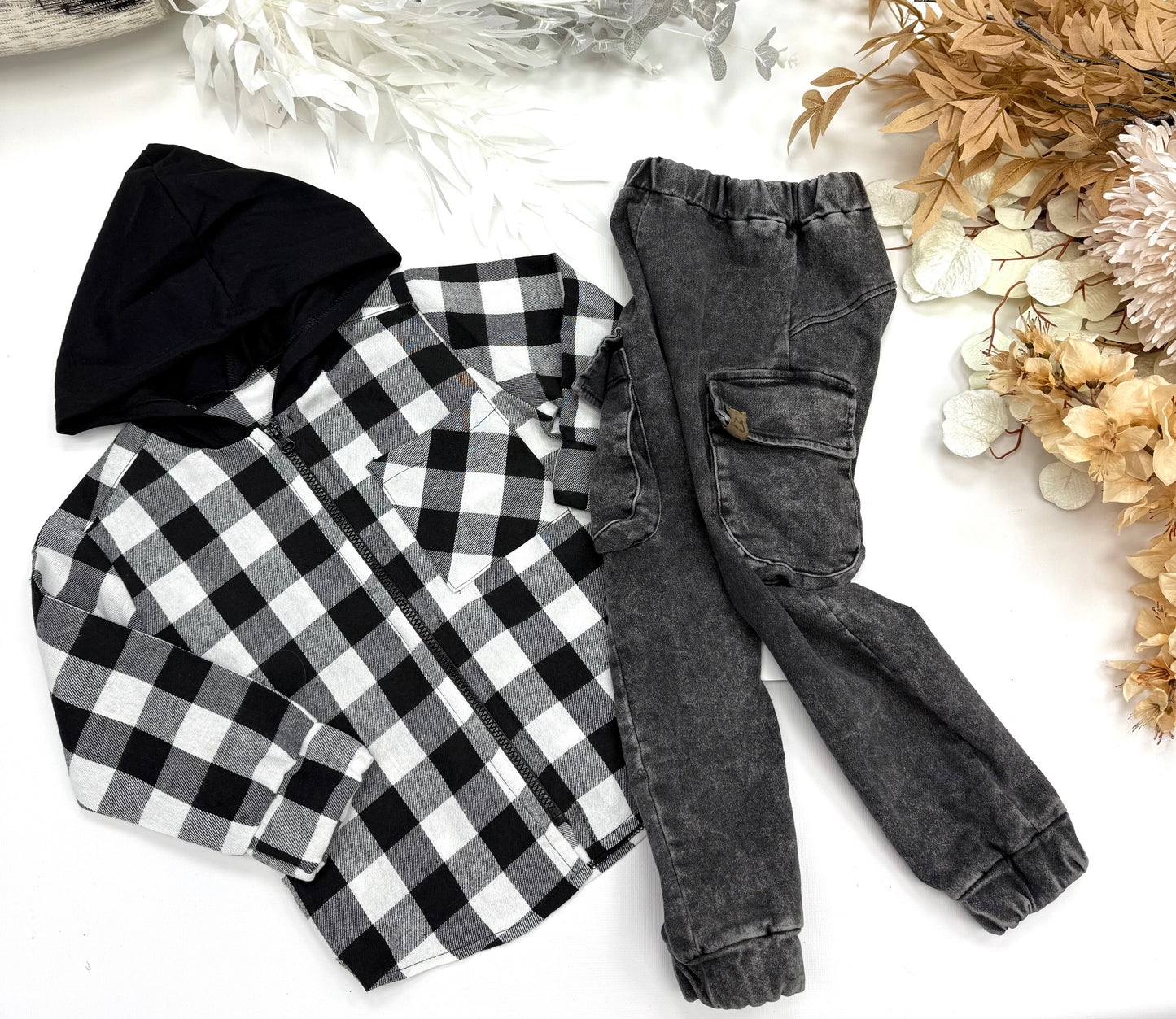 Black soft jeans (COTTON )