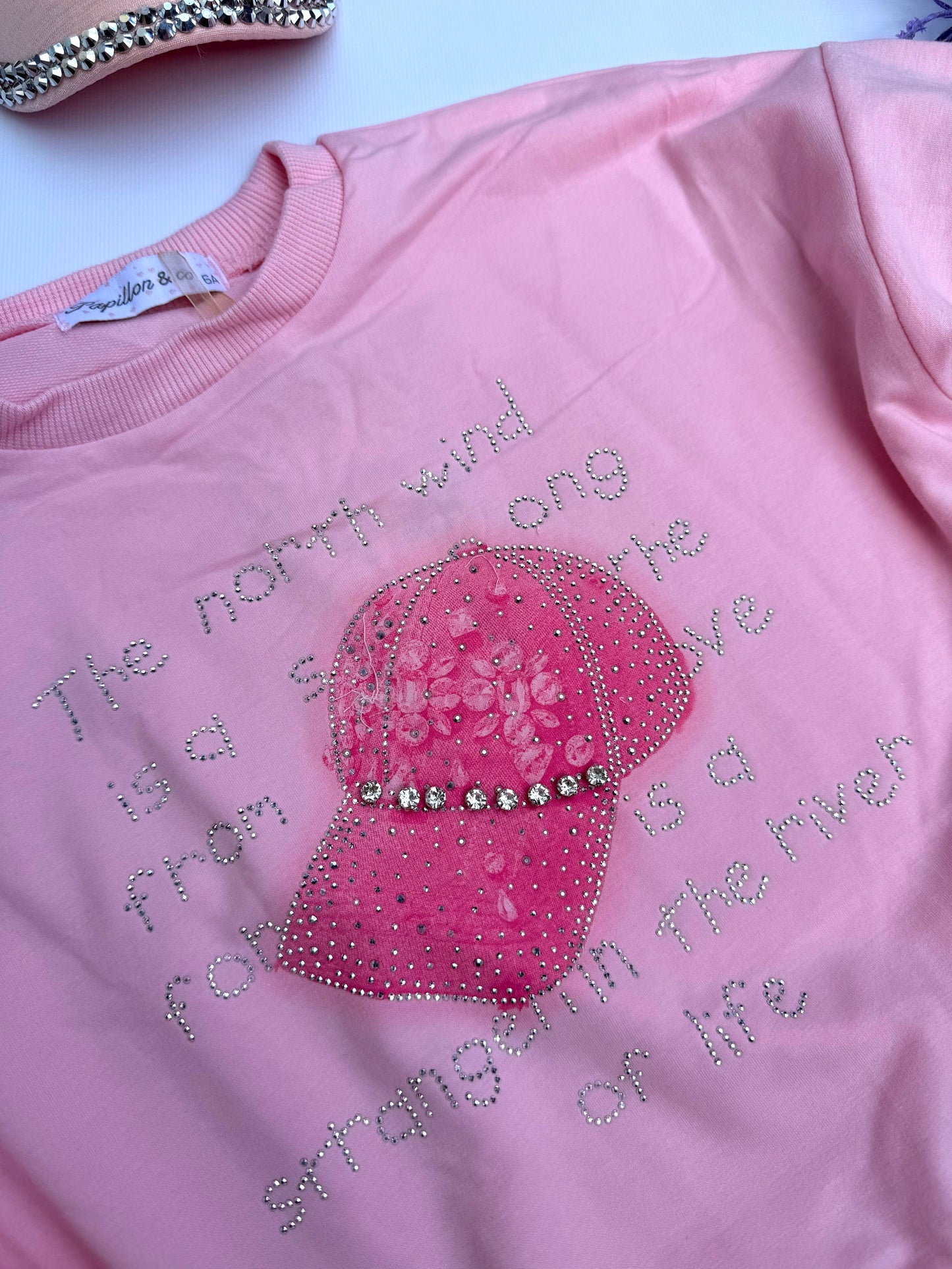 Pink sweatshirt