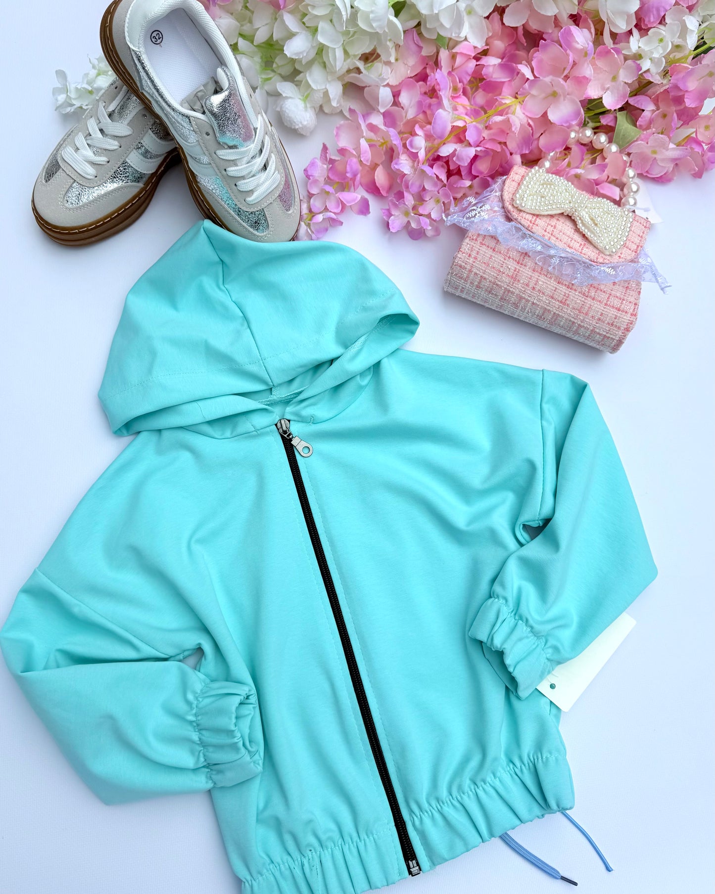 Mint Teddy hoodie