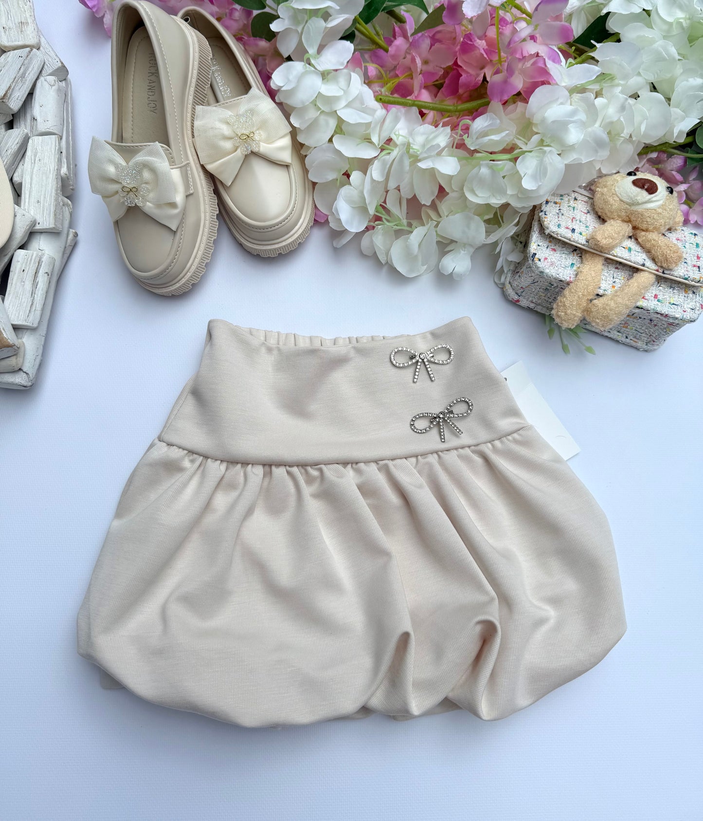 Beige skirt