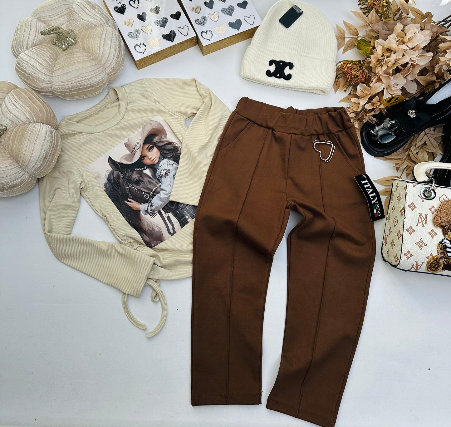 Chocolate pants