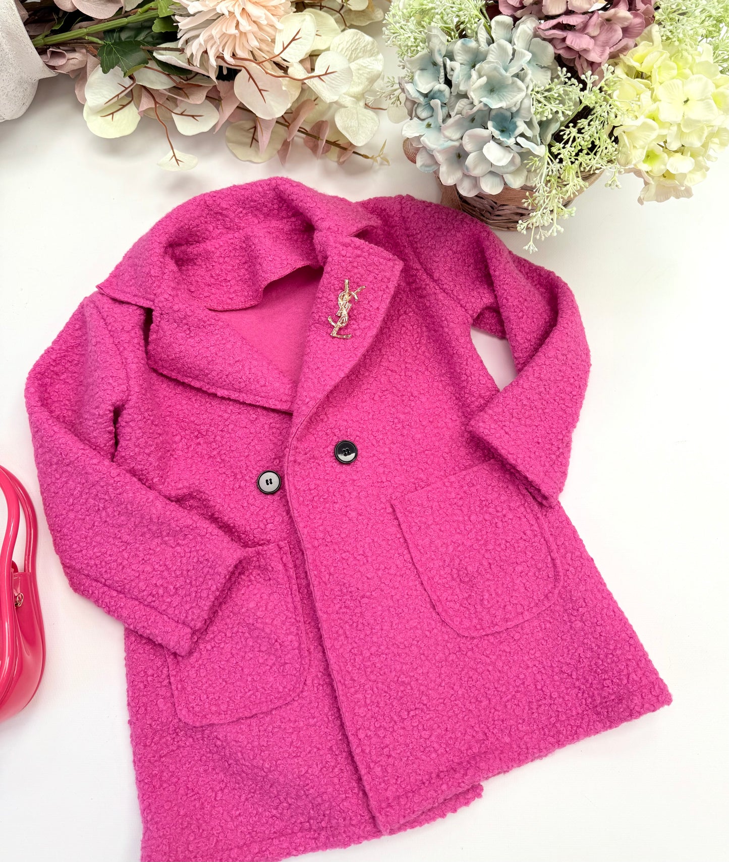 Pink coat