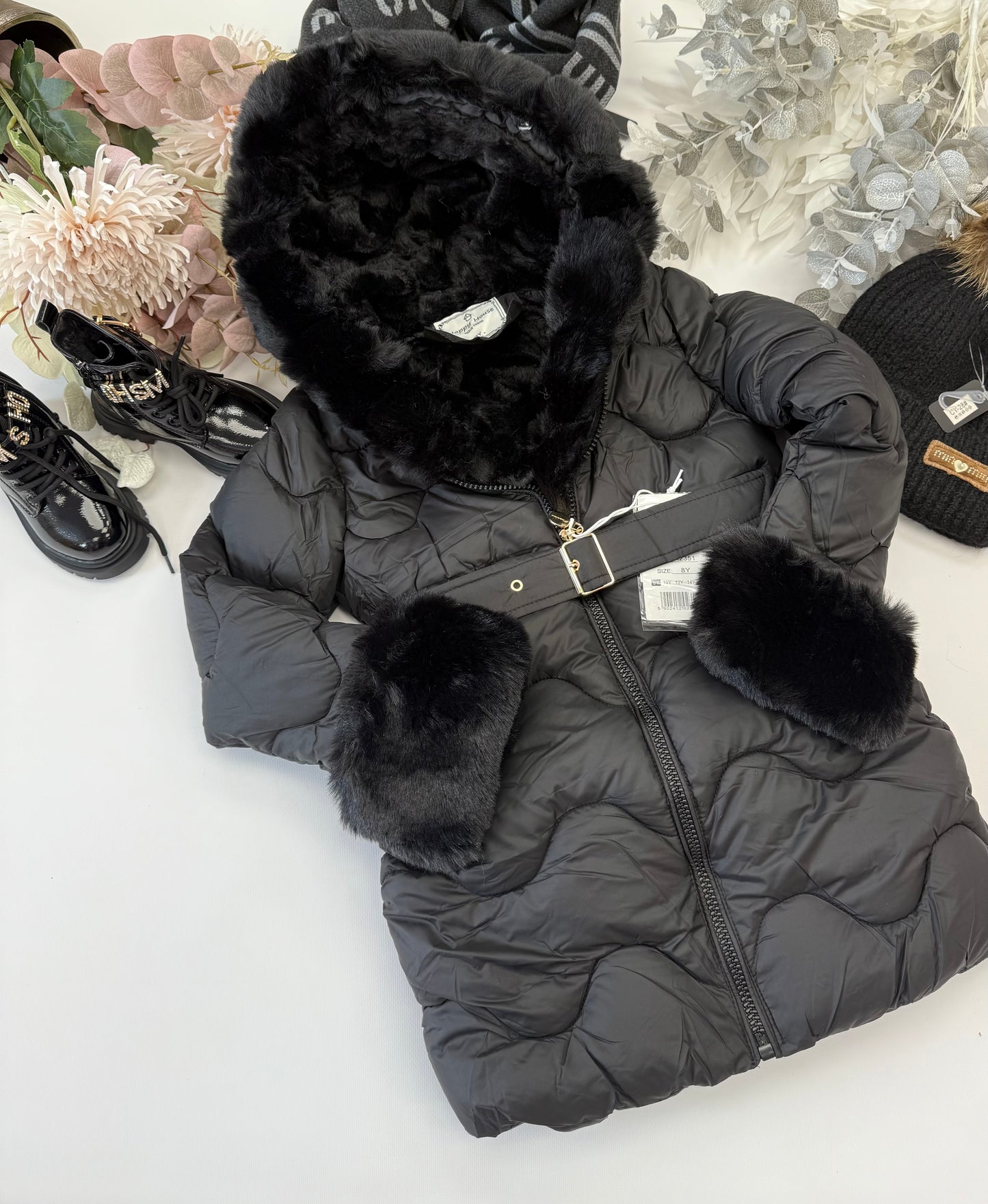 Black winter jacket
