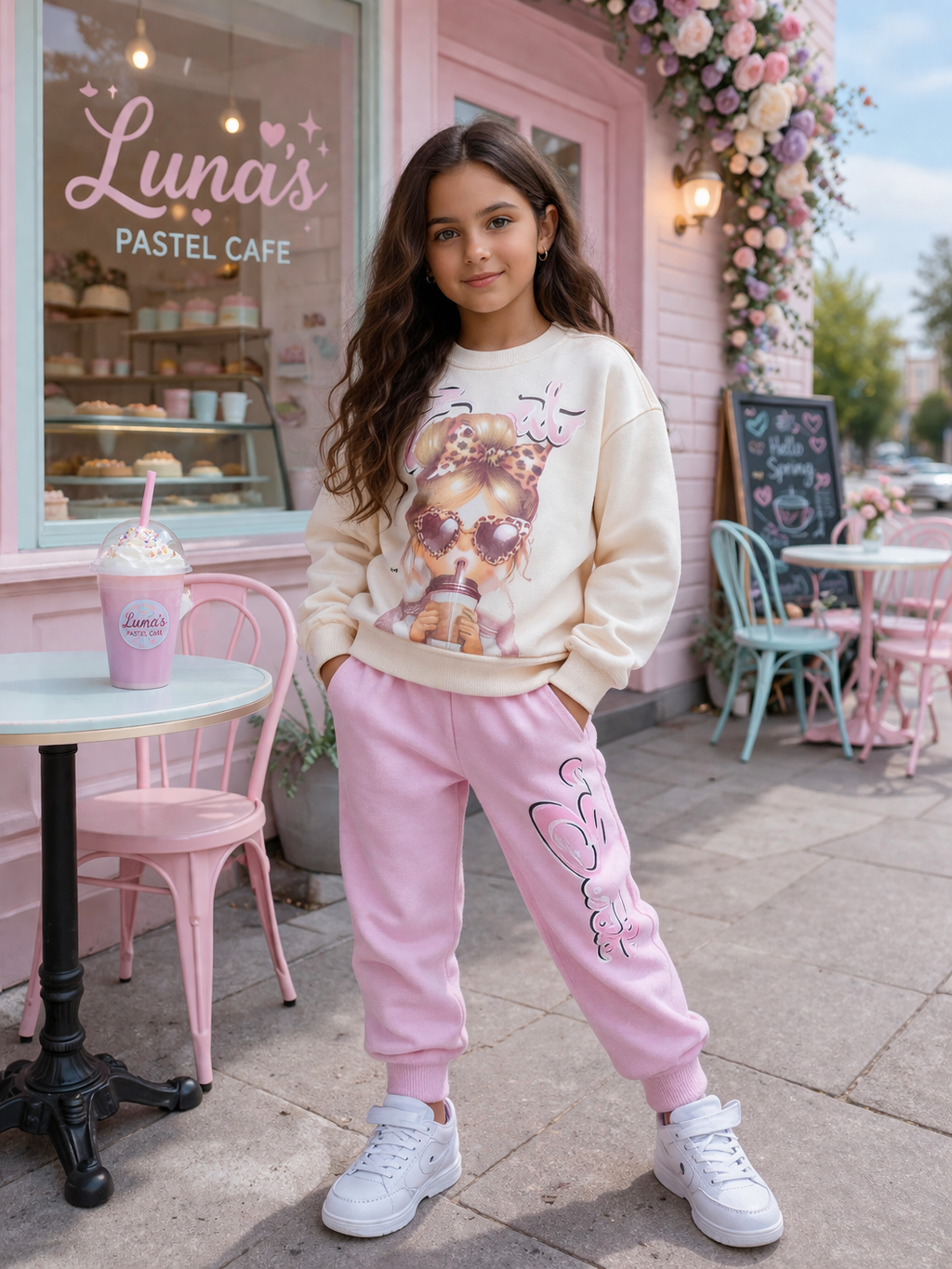 Autumn warm tracksuit