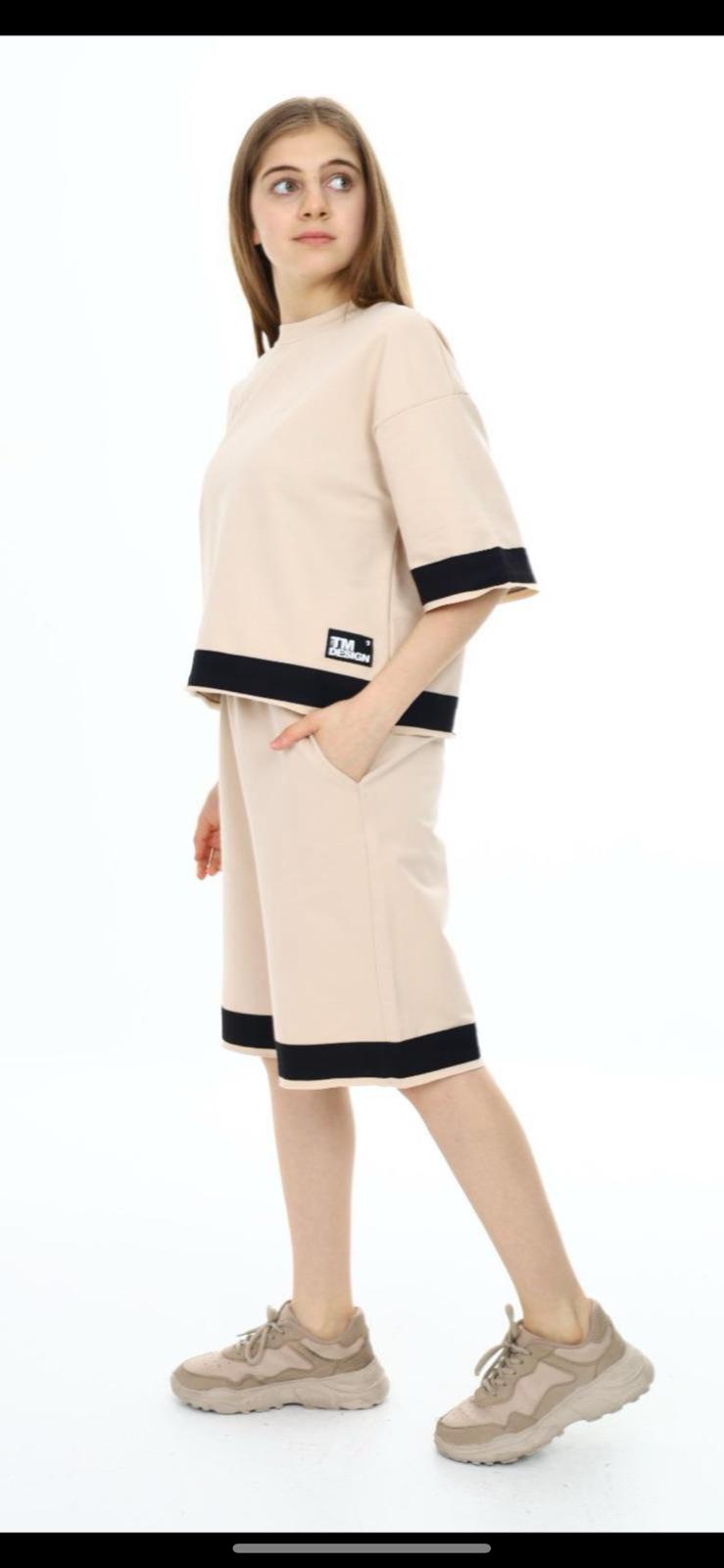 Beige summer set