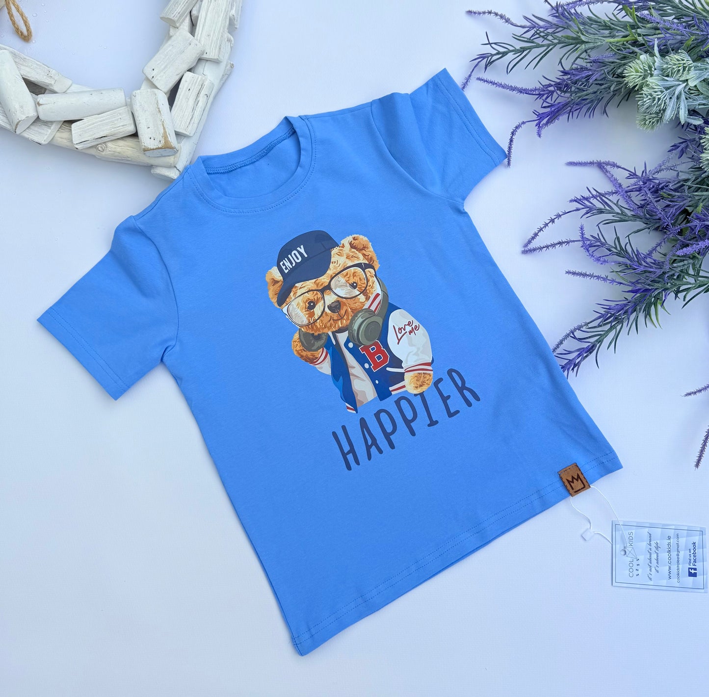 Blue Teddy t shirt