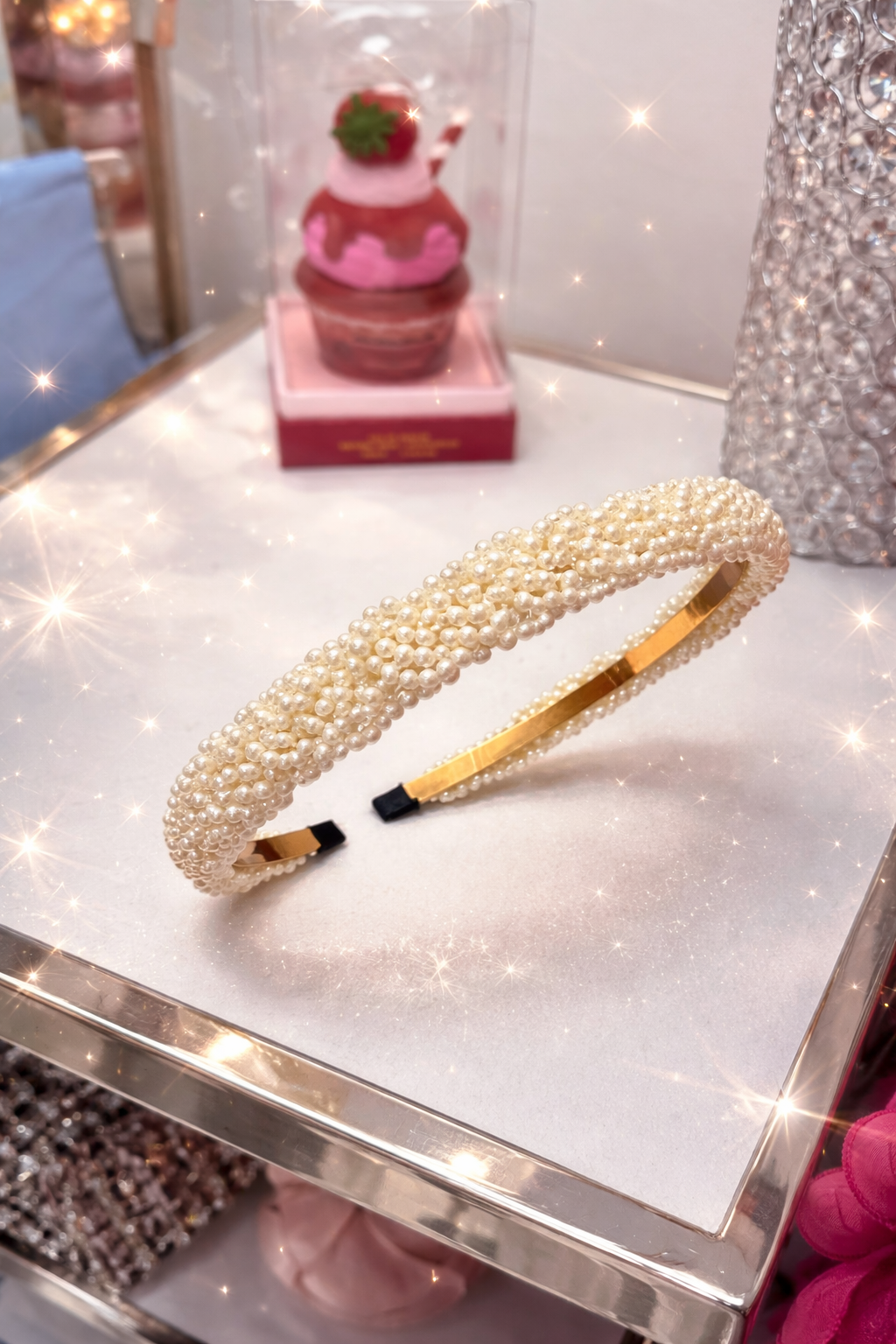 Pearls headband