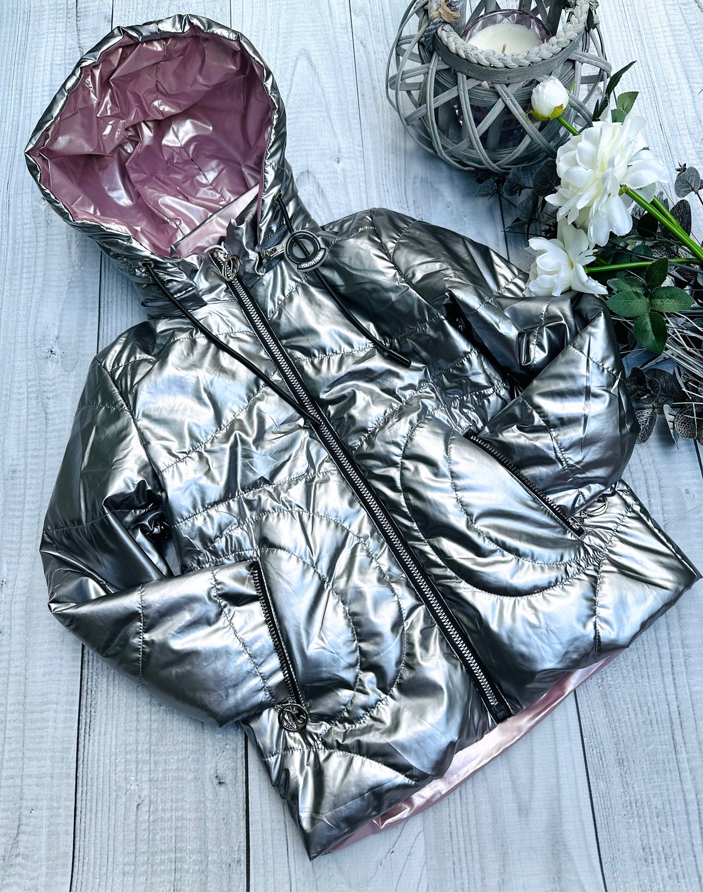 Autumn silver jacket