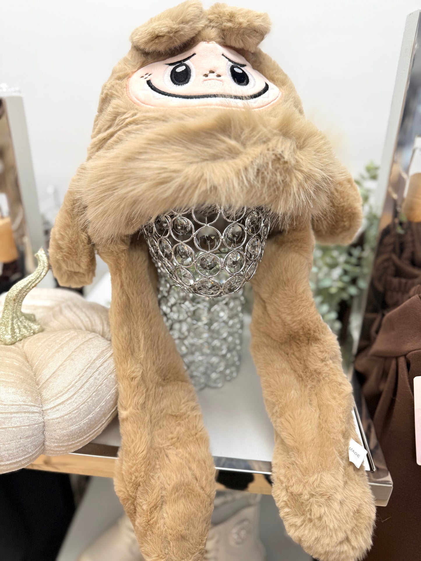 Labubu winter hats( moving ears)