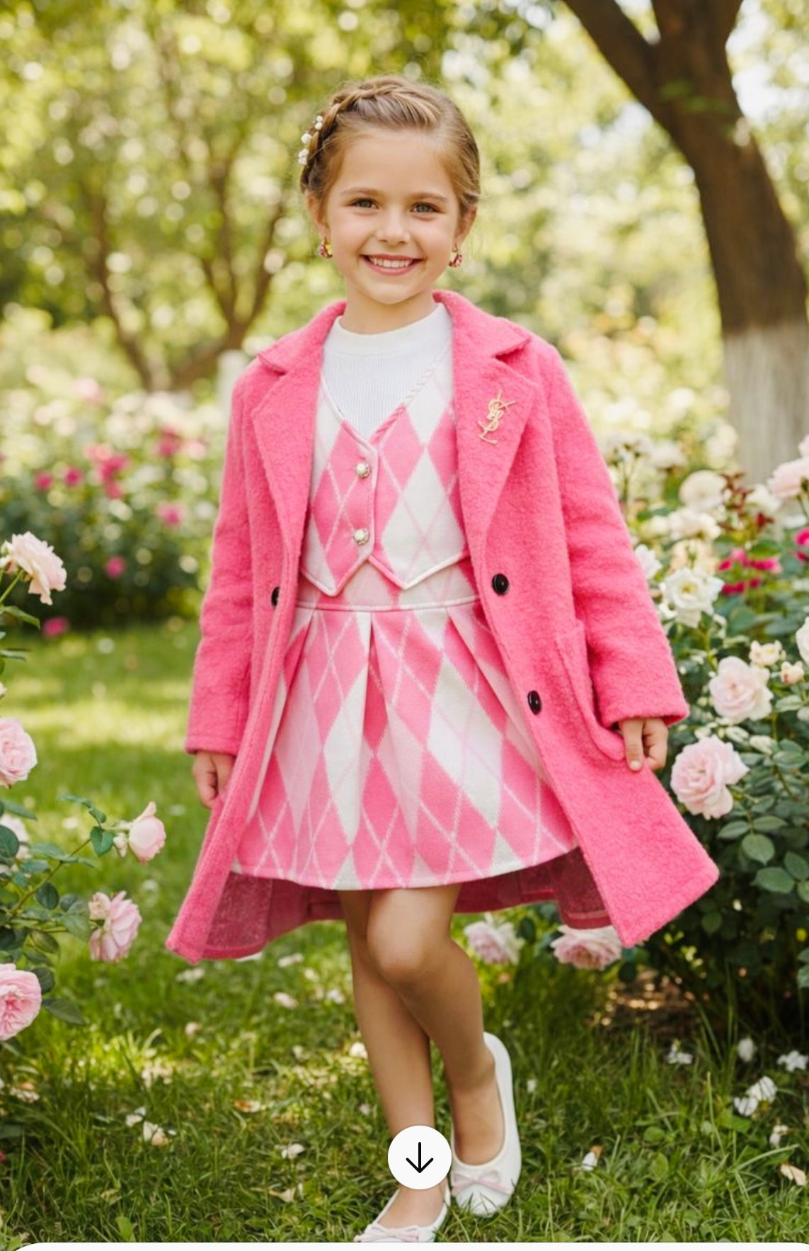 Pink coat
