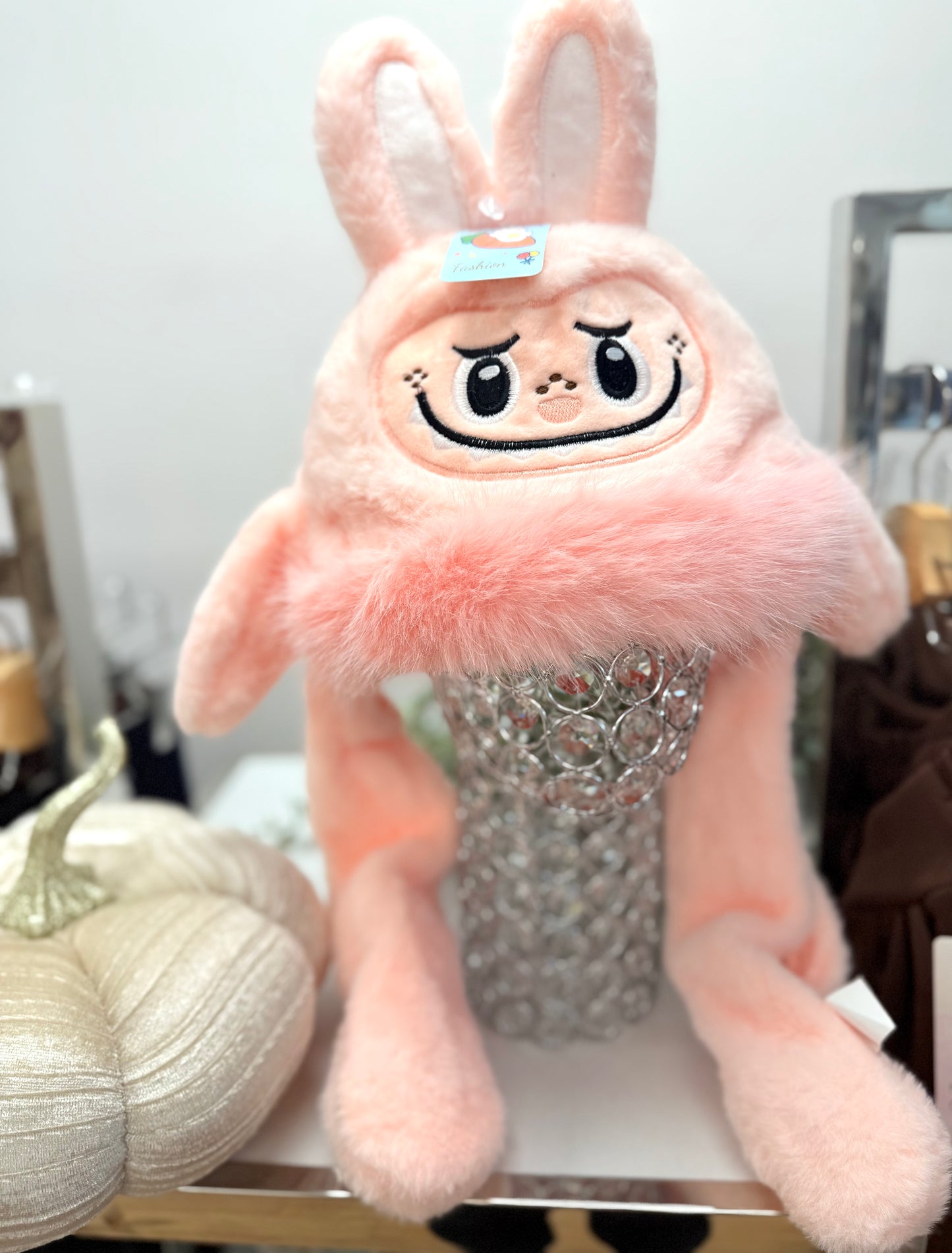 Labubu winter hats( moving ears)