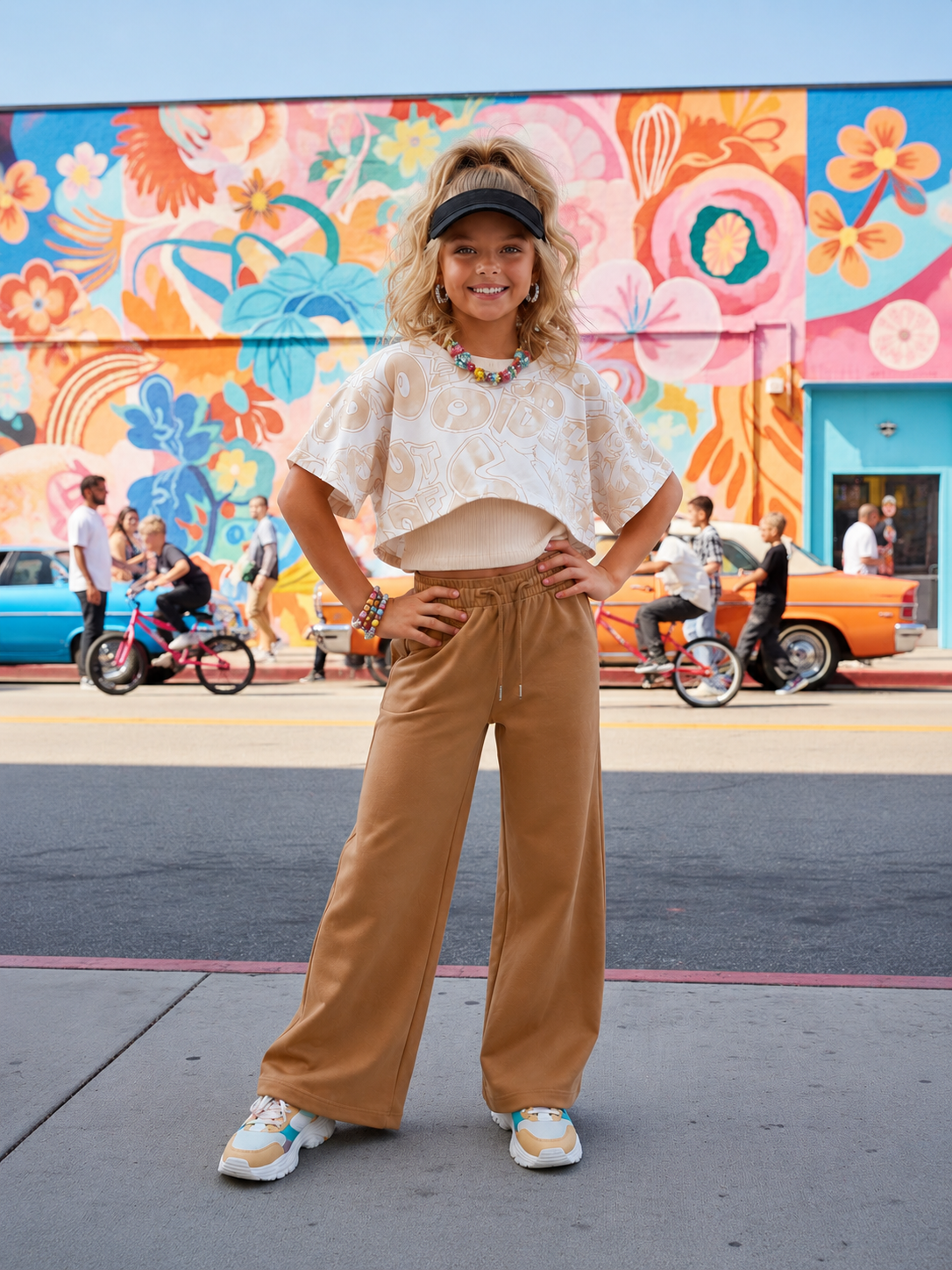 Wild leg pants