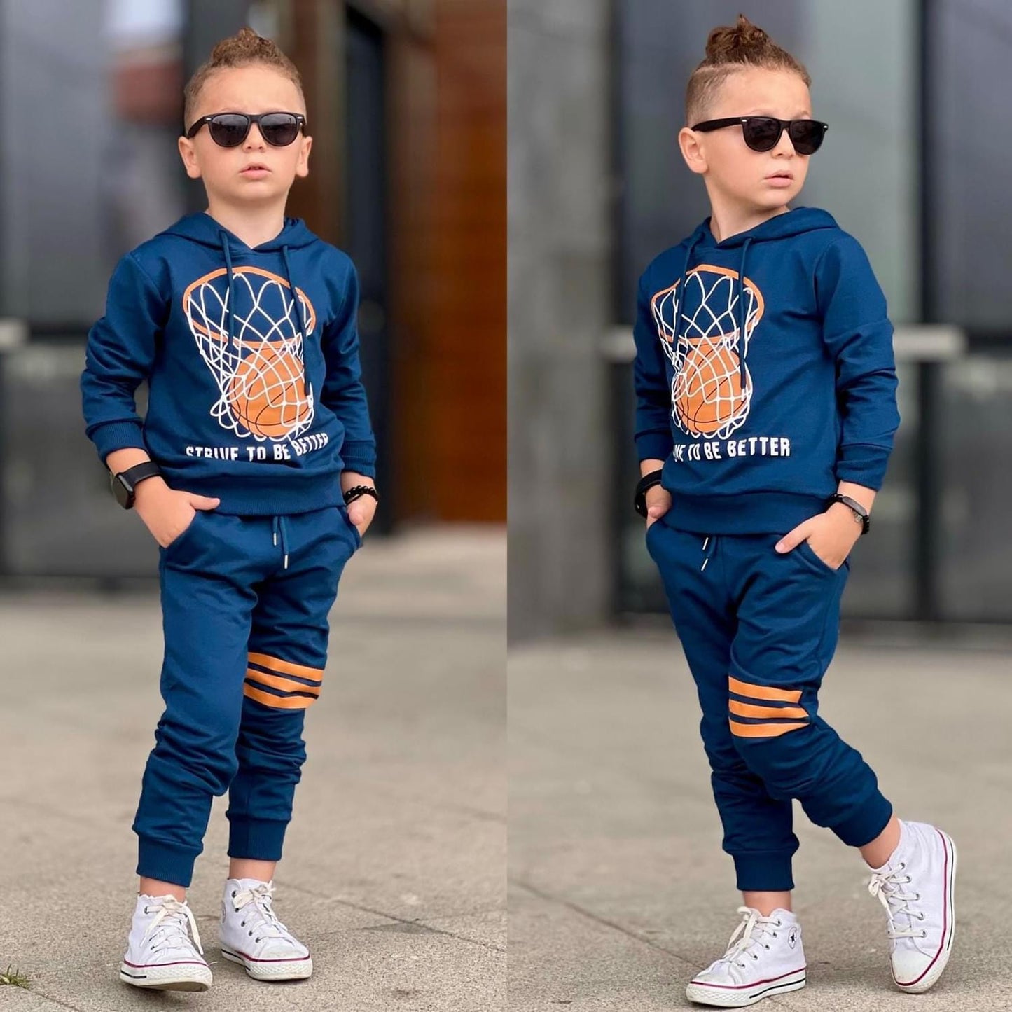 Navy Ball tracksuit