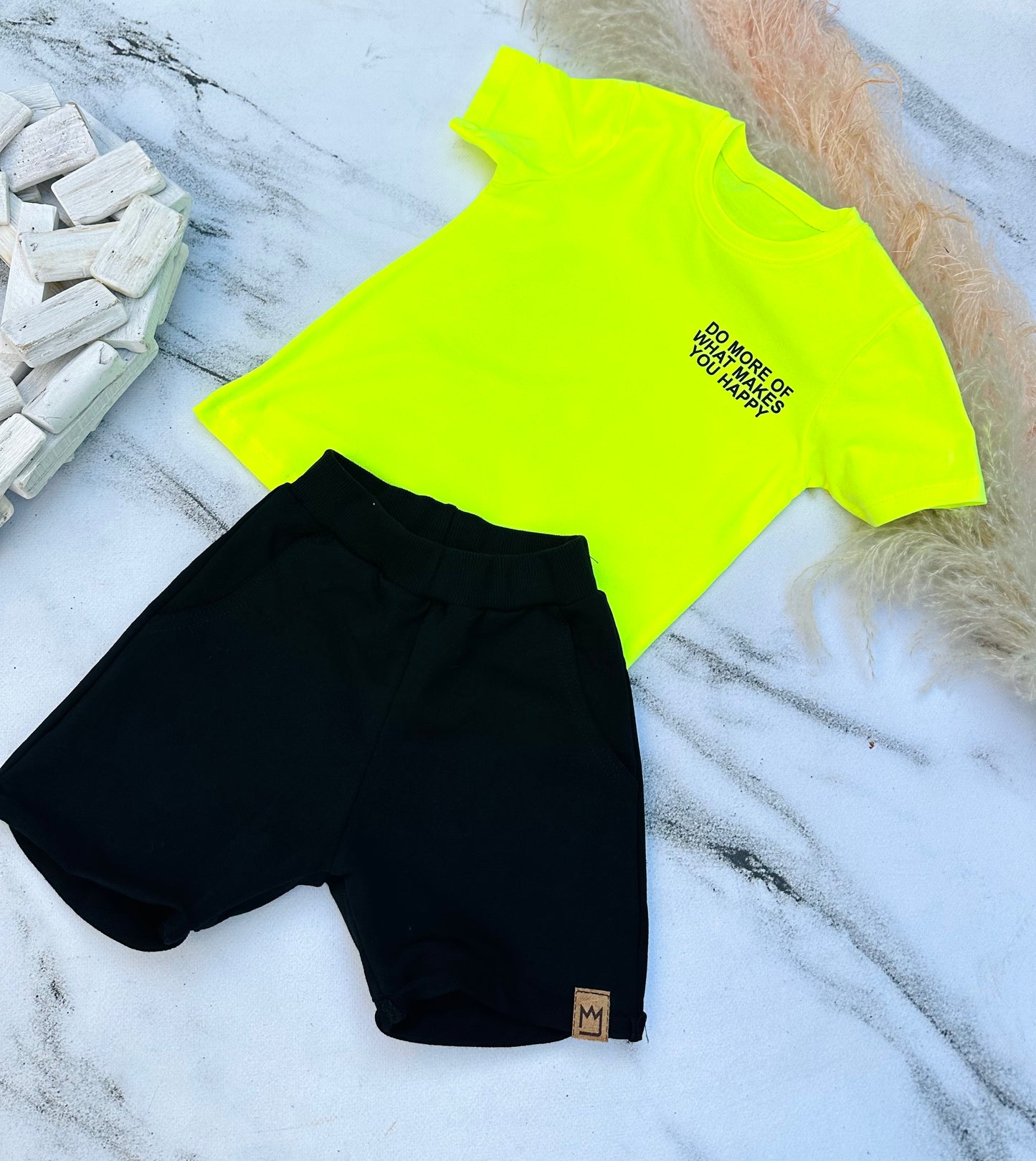 Black shorts
