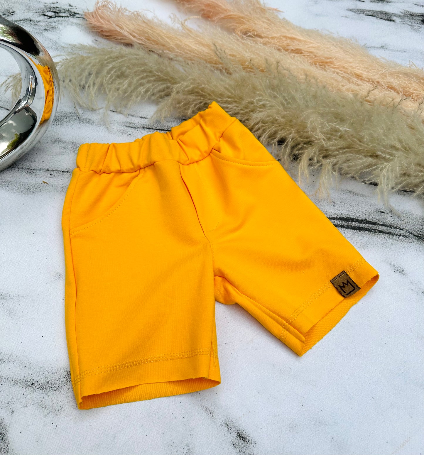 Yellow shorts