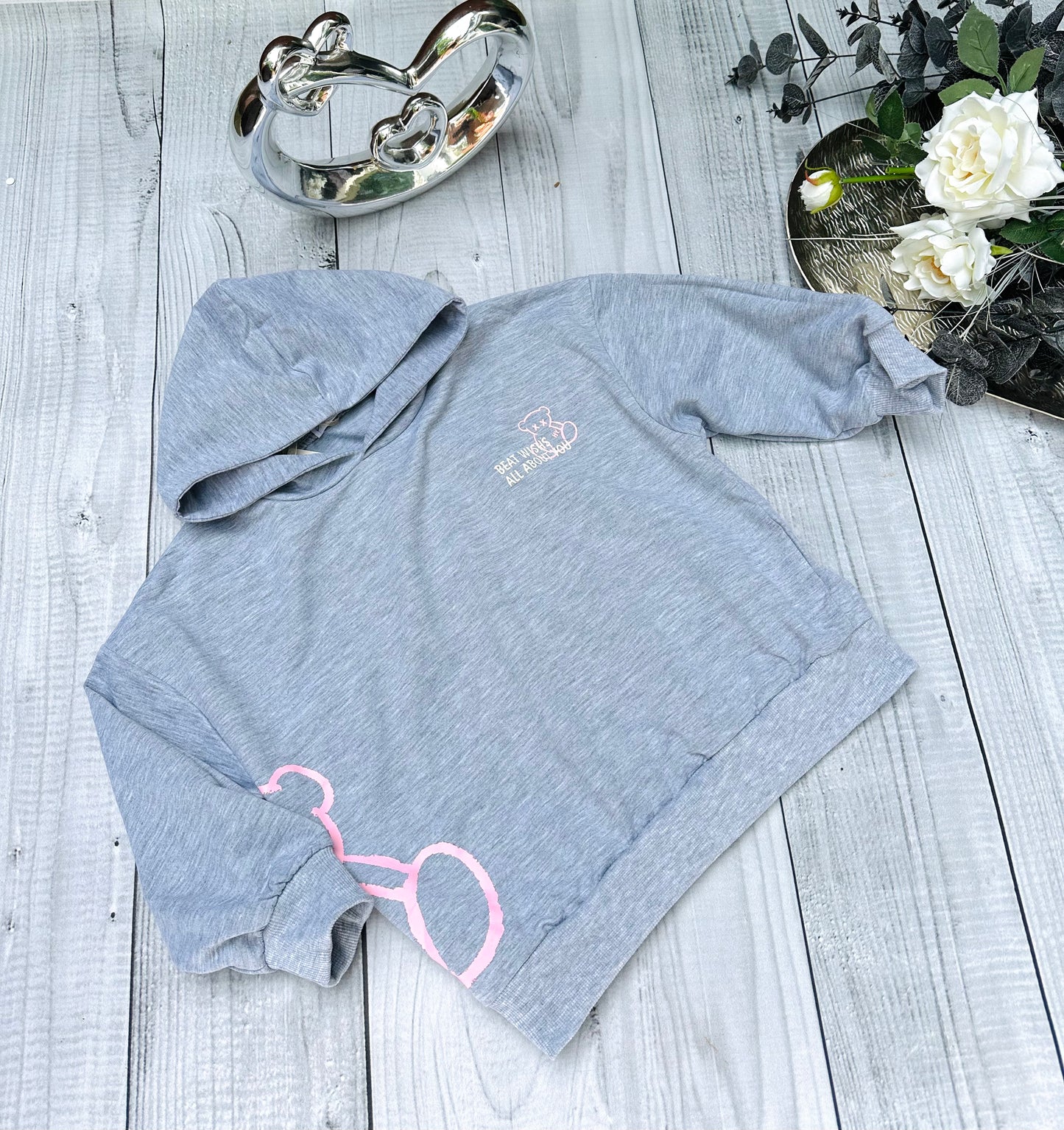Grey hoodie