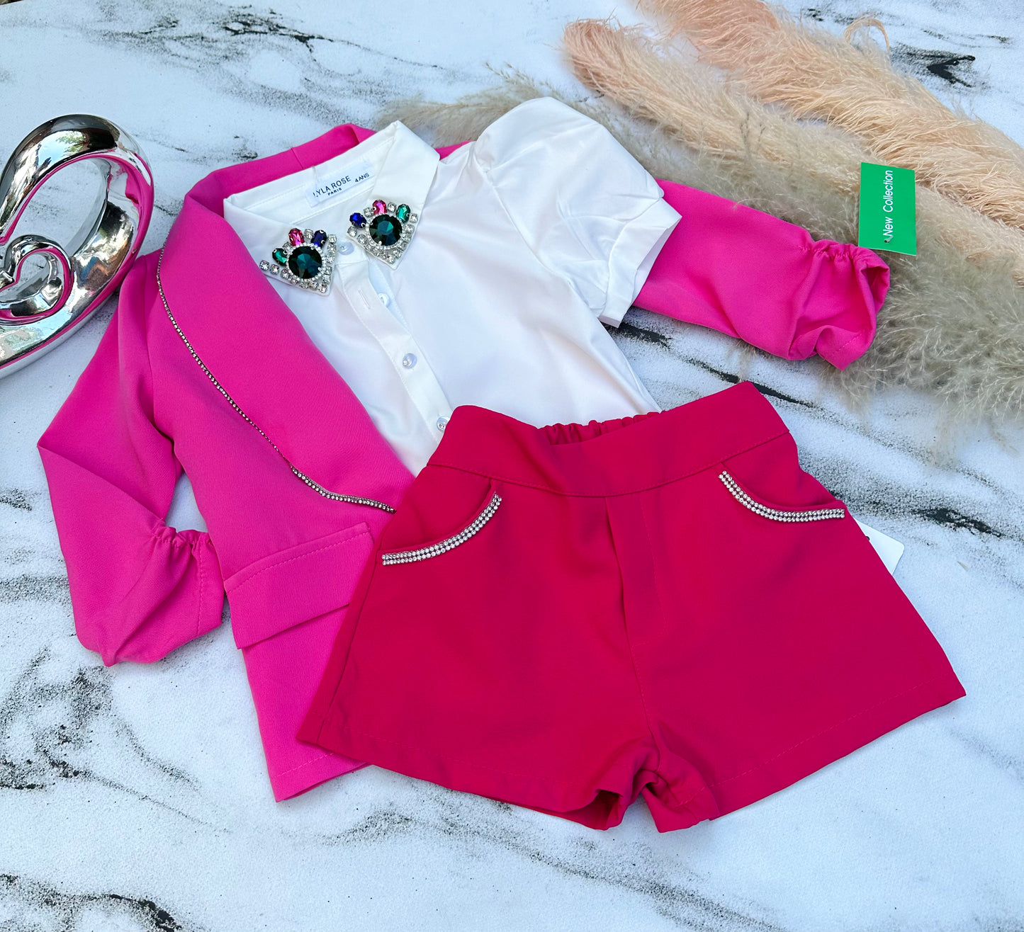 Pink shorts