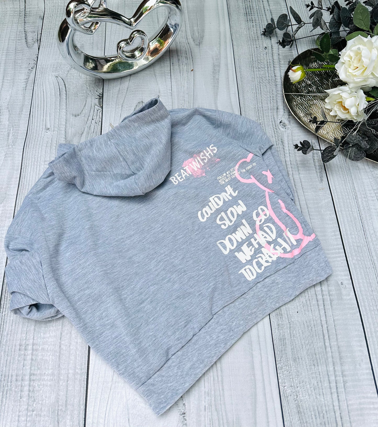 Grey hoodie