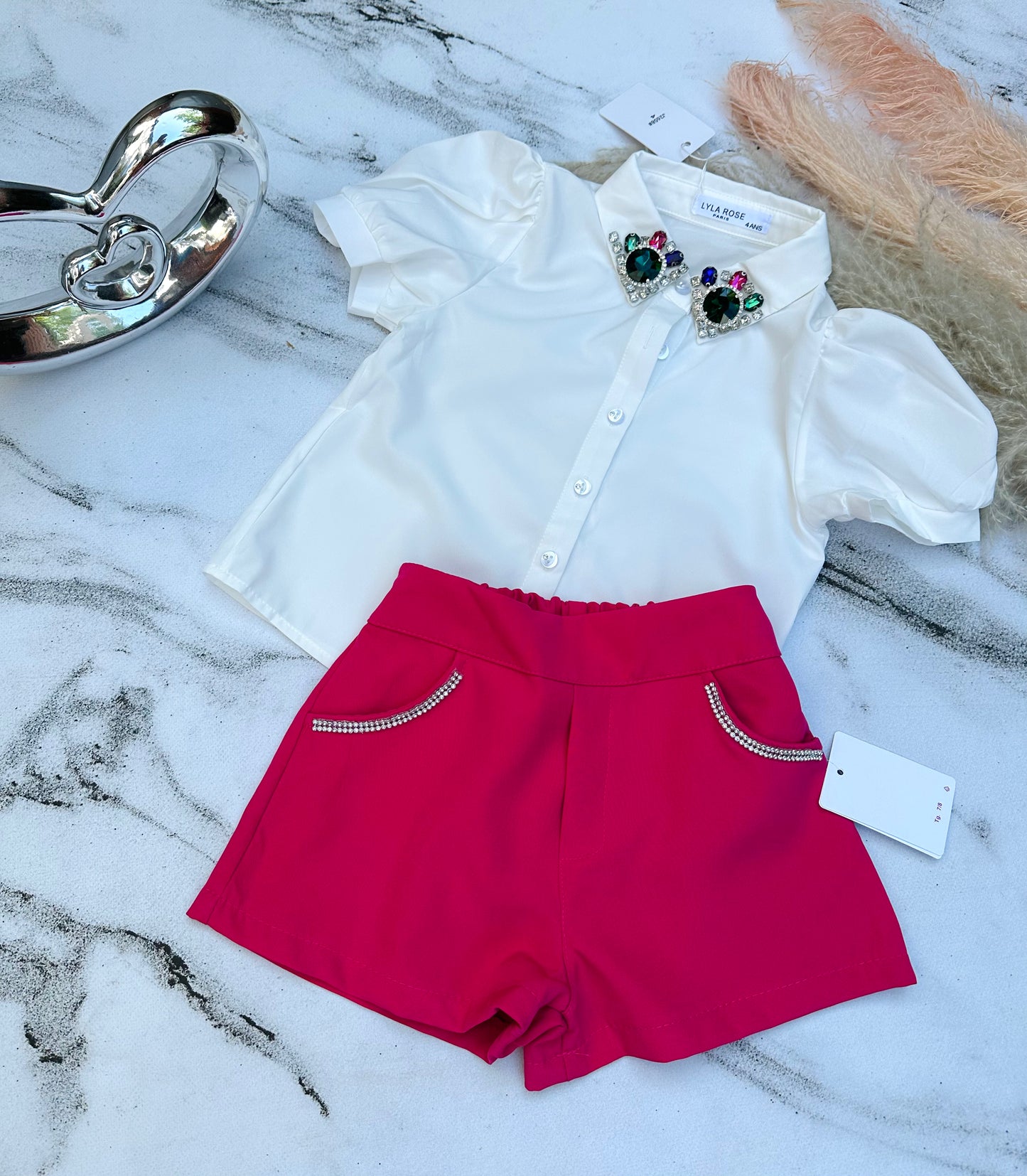 Pink shorts
