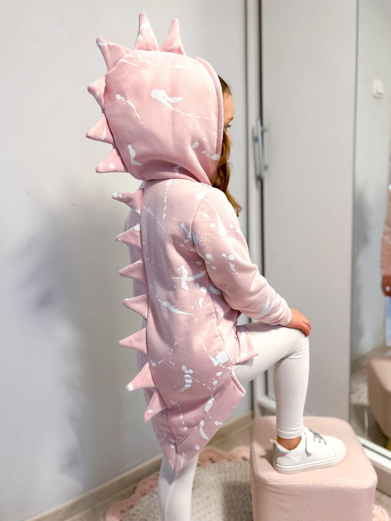 Light pink warm hoodie