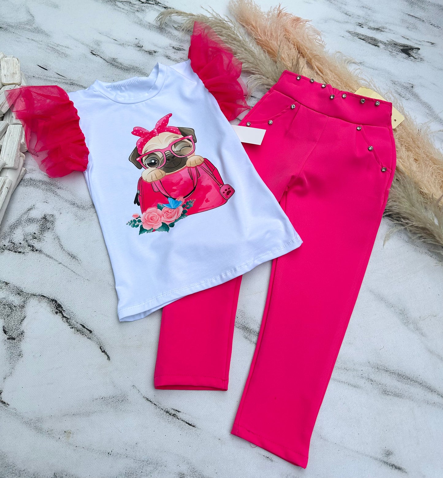 Pink pants