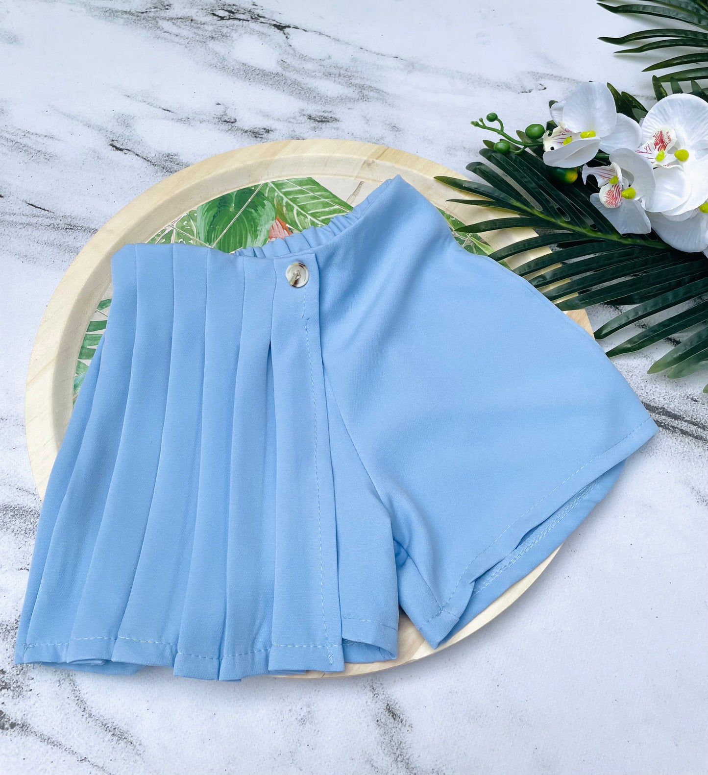 Blue skorts