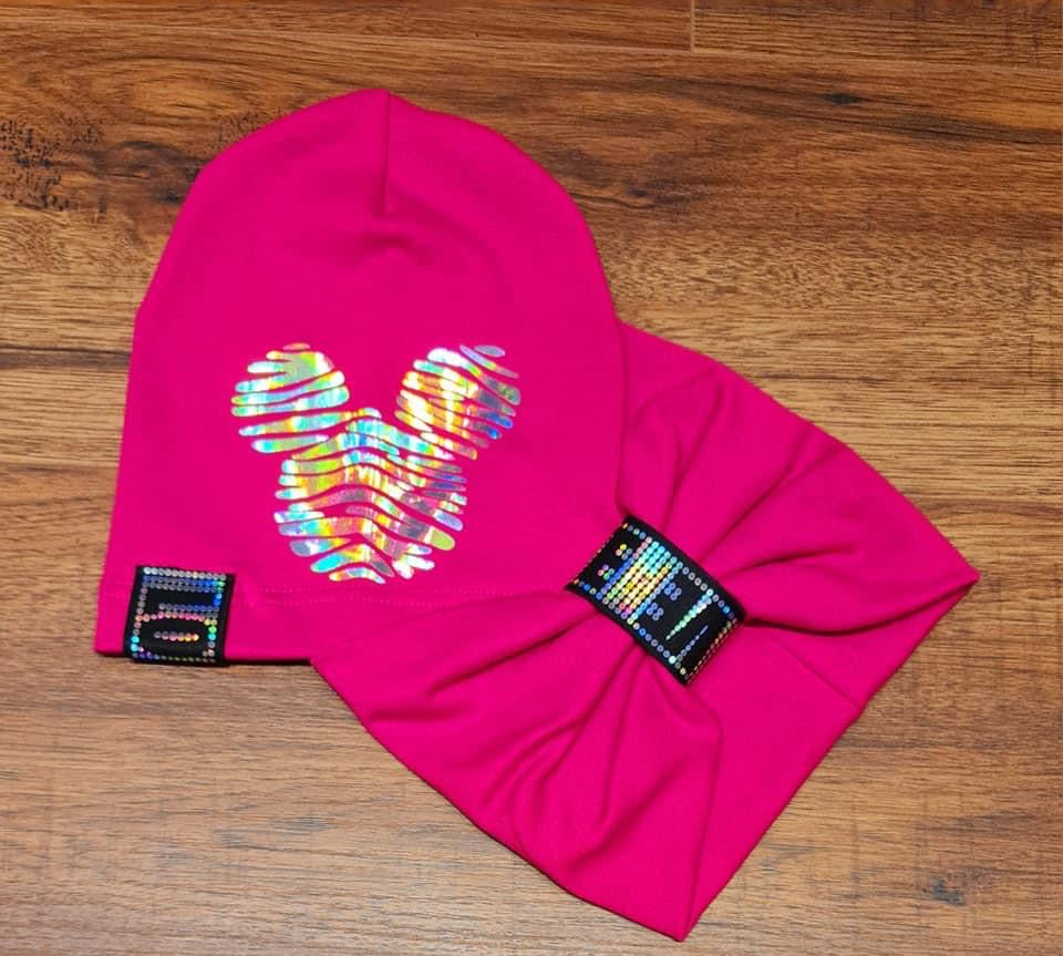 Minnie set ( hat and snood)