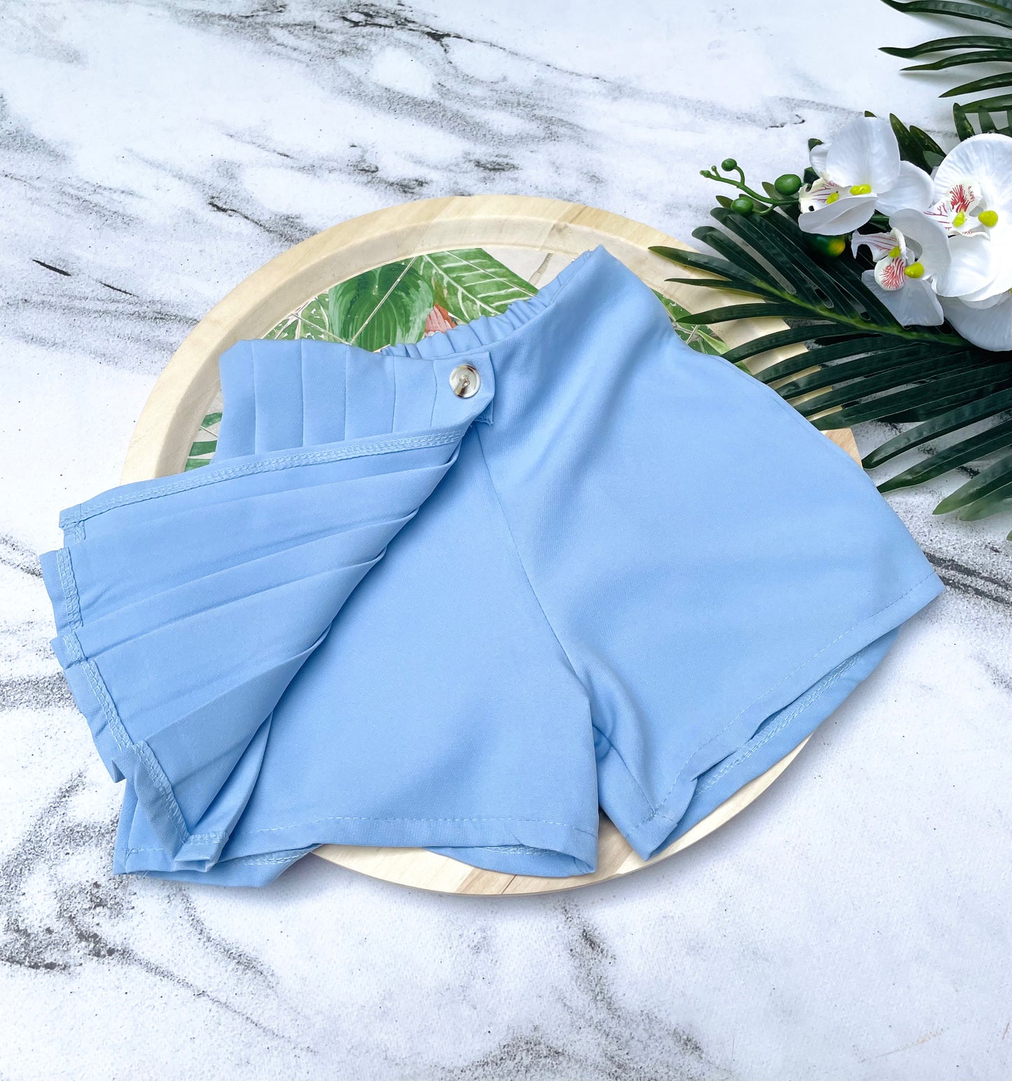 Blue skorts