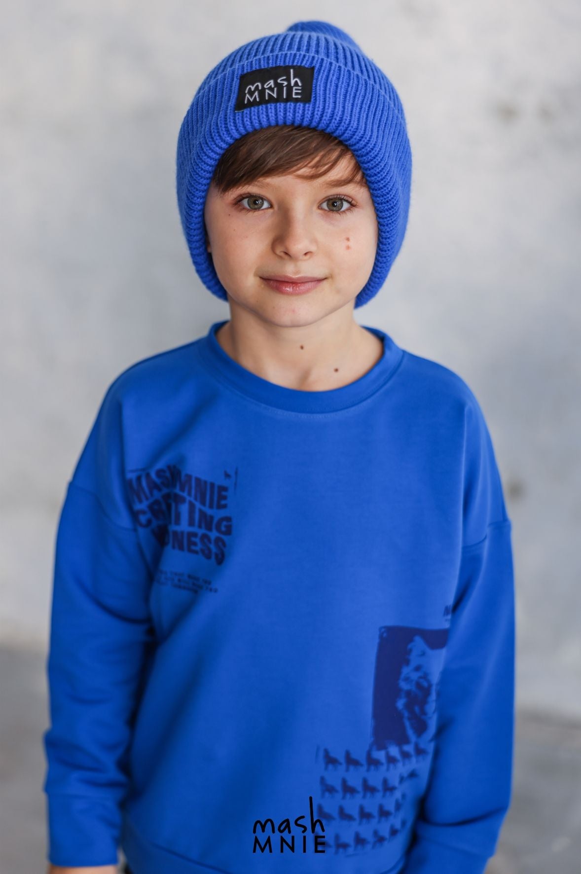 Blue sweatshirt