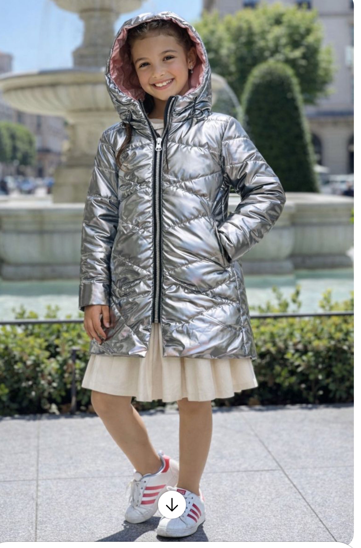 Autumn silver jacket