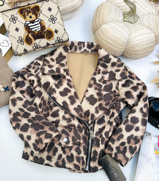 Wild print jacket