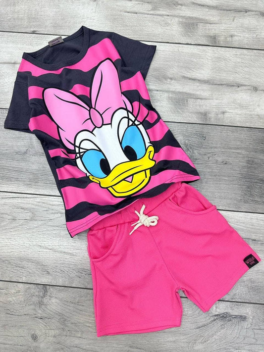 Dark pink summer set