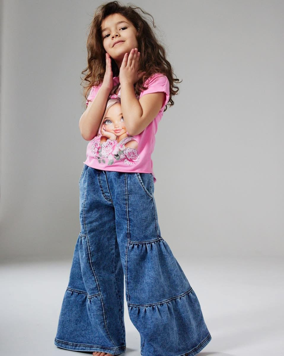 Wild leg soft jeans