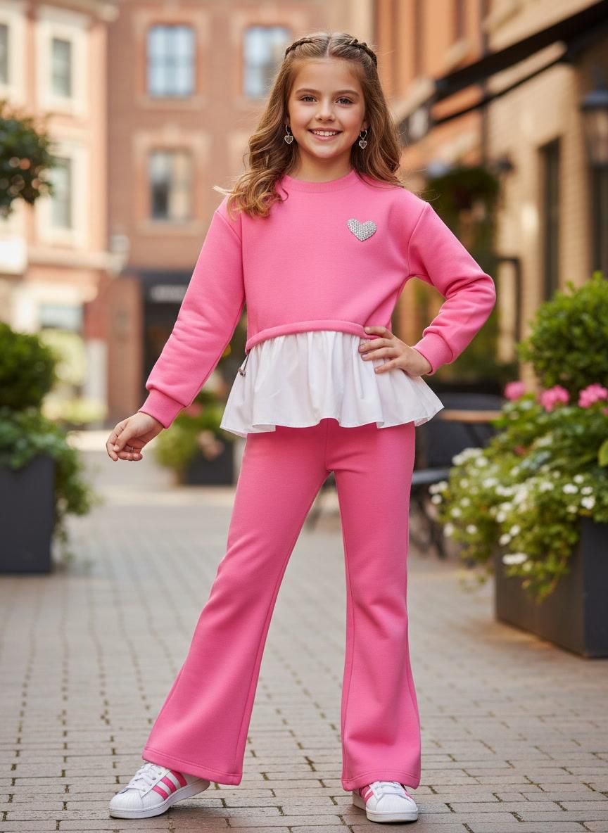 Pink heart set