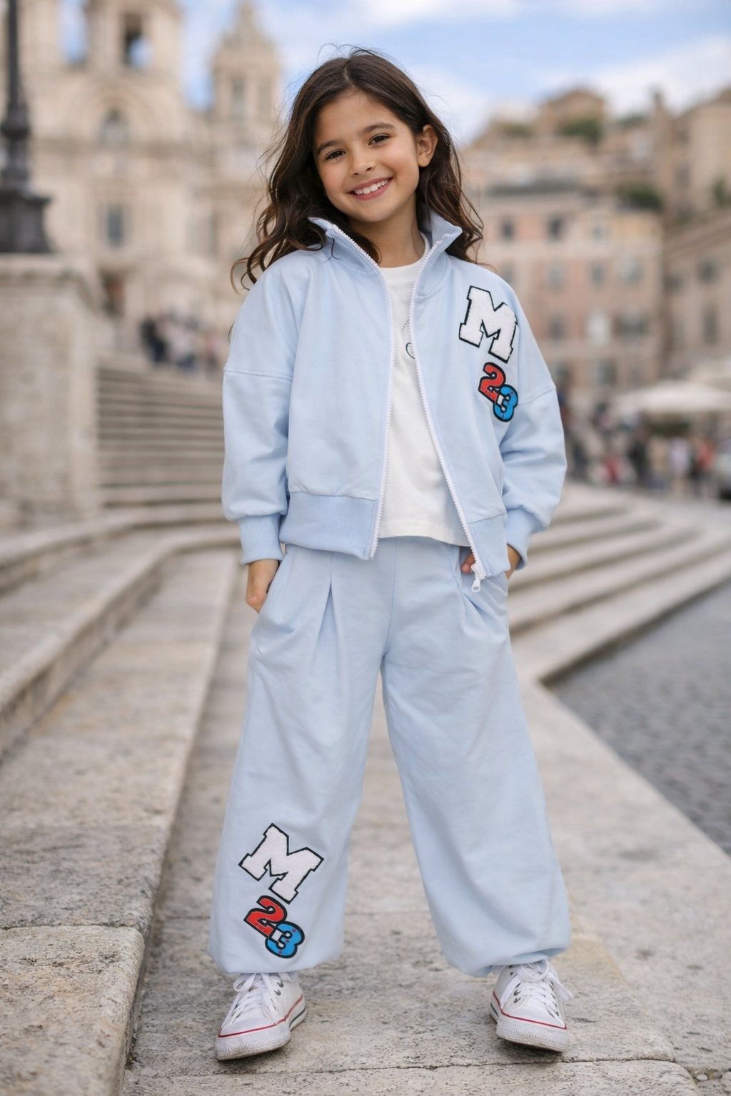 Blue tracksuit
