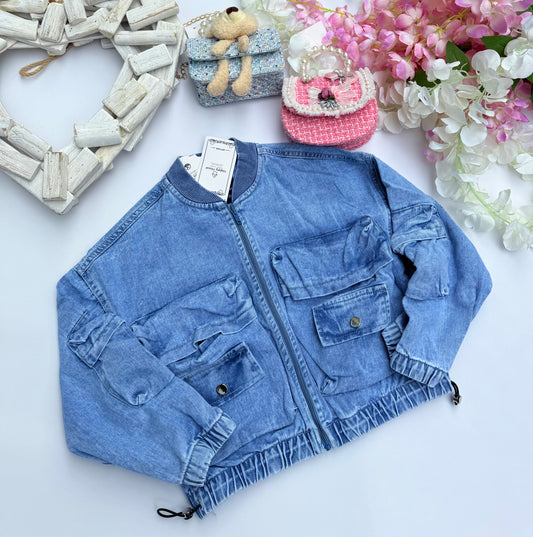 Soft denim jacket