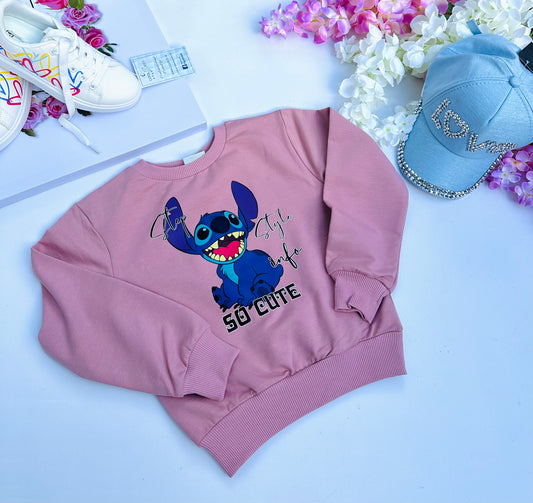 Pink Stitch sweatshirt