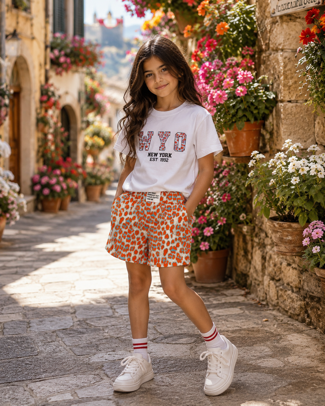 Summer set ( t shirt and shorts )