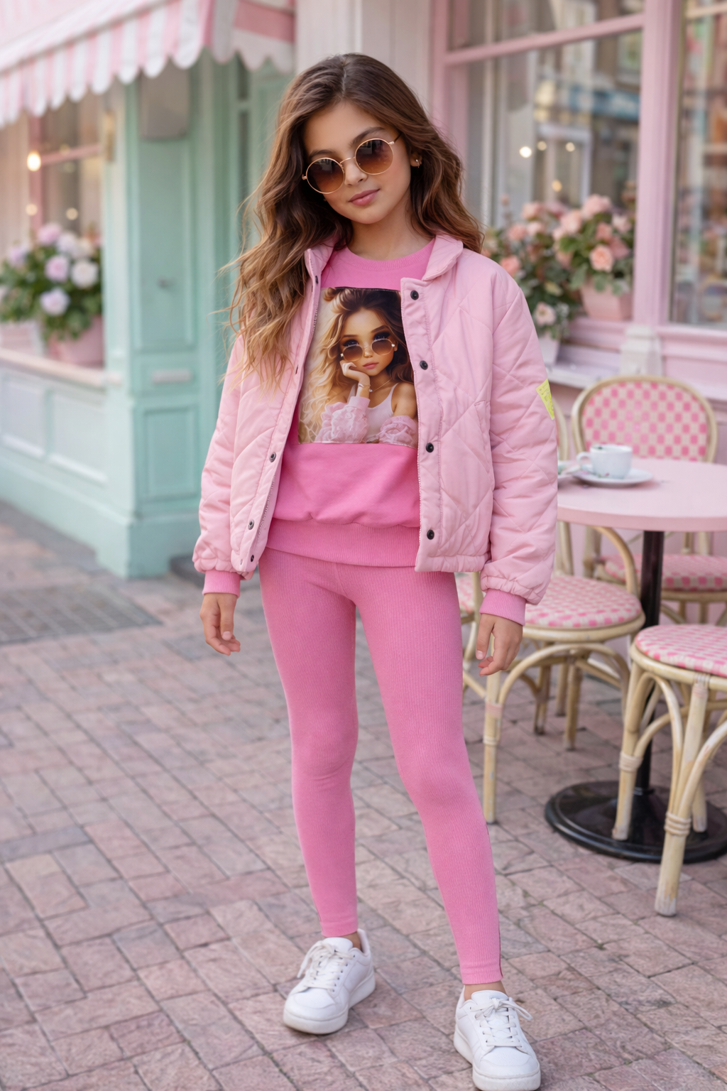 Pink sweatshirt