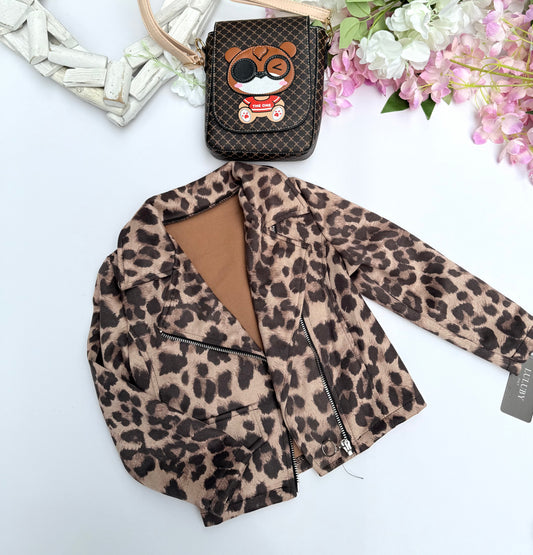 Wild print jacket