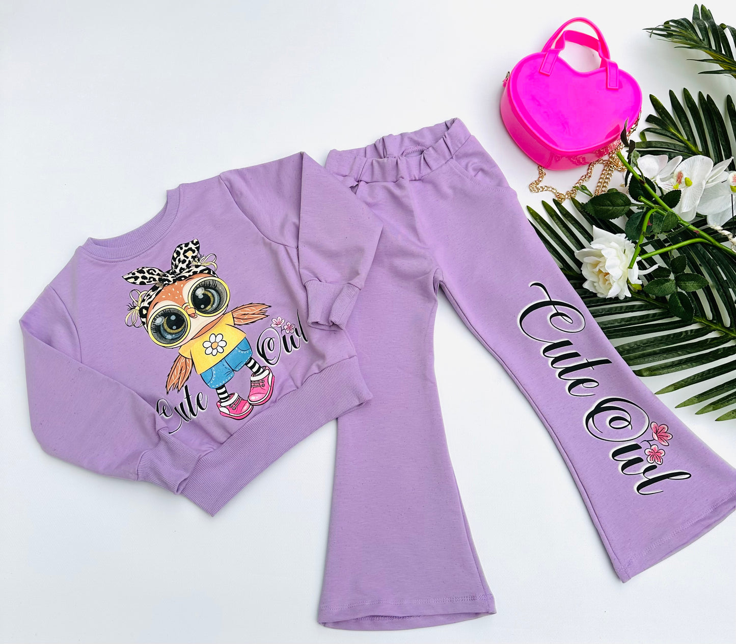 Lilac Owl set