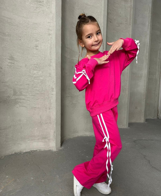 Pink tracksuit