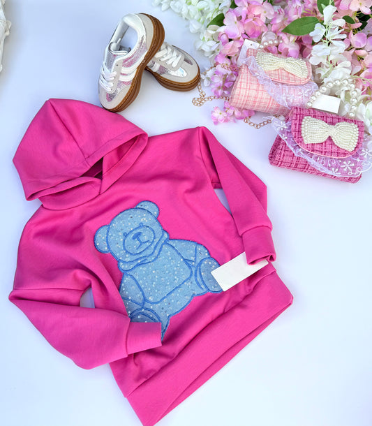 Pink hoodie
