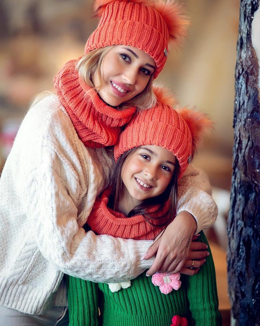 Winter sets ( hat and snood )